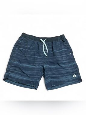 Vuori Kore Shorts Mens M/L Lined Athletic Black/Gray 7" Inseam